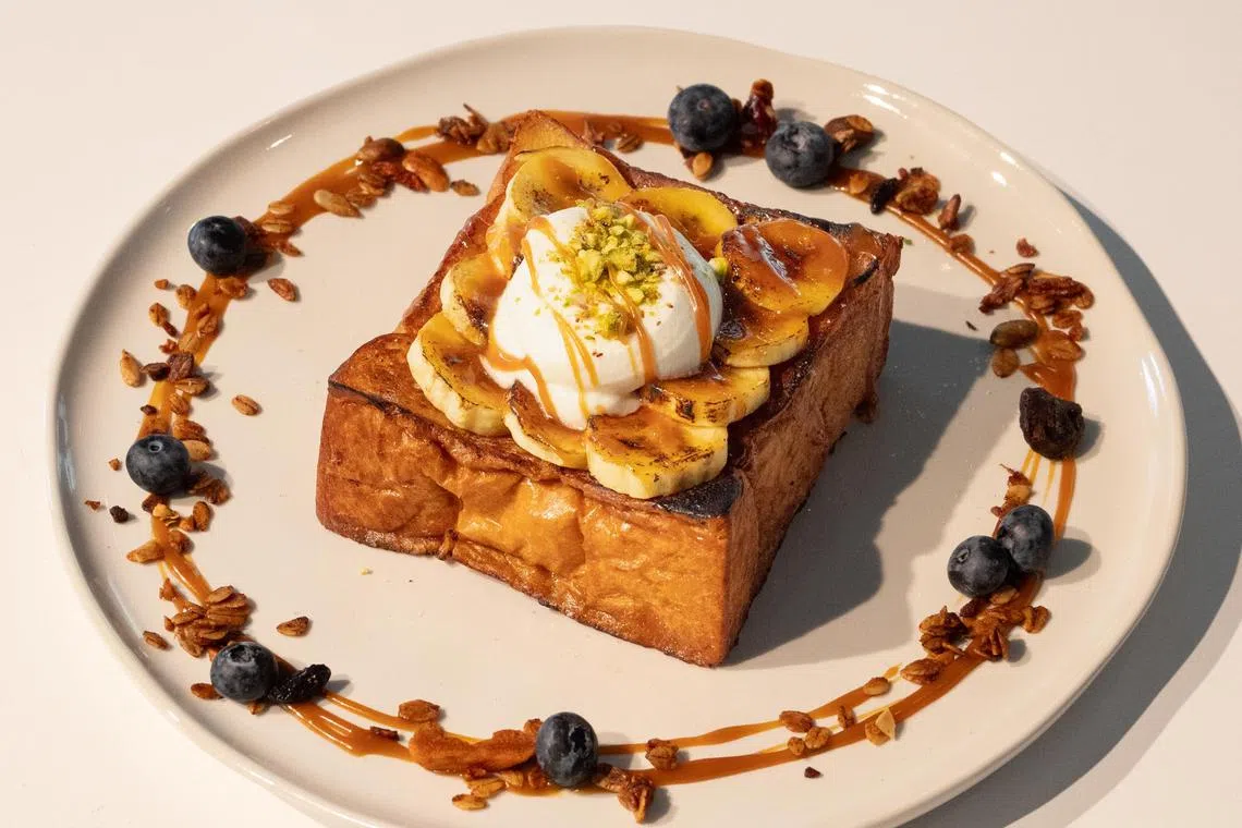 恭食烘焙坊的经典法式土司。（商家提供）