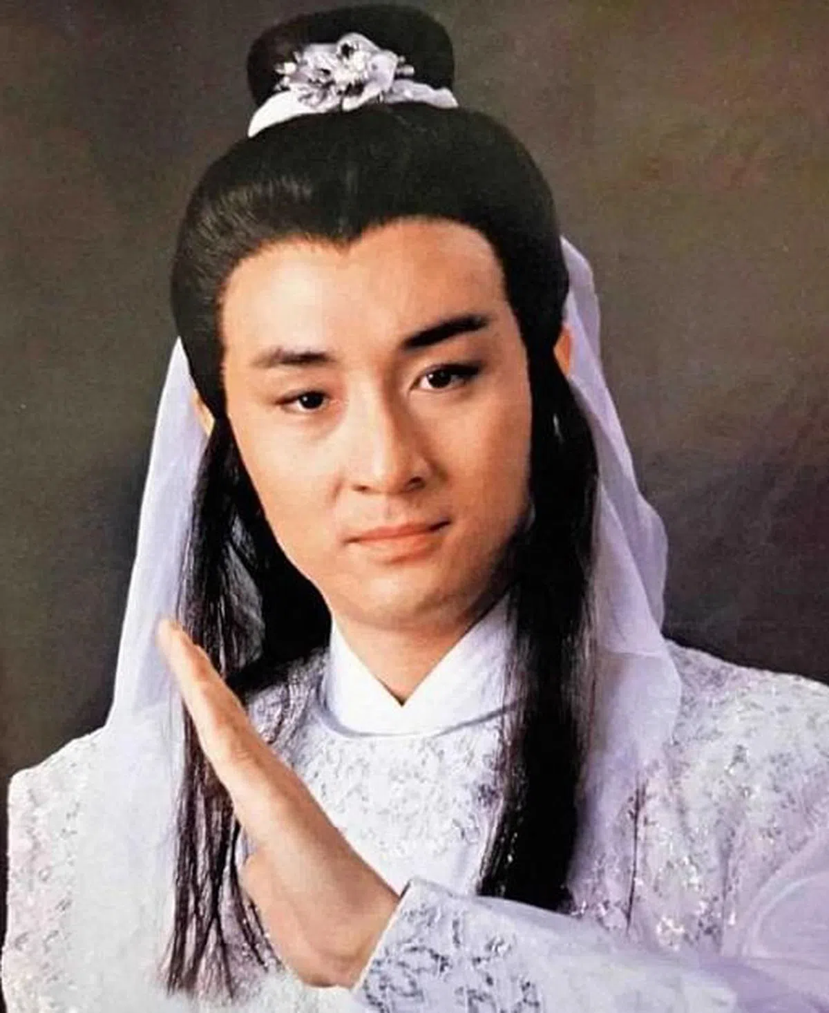 吴岱融在《绝代双骄》里扮演花无缺。（互联网）
