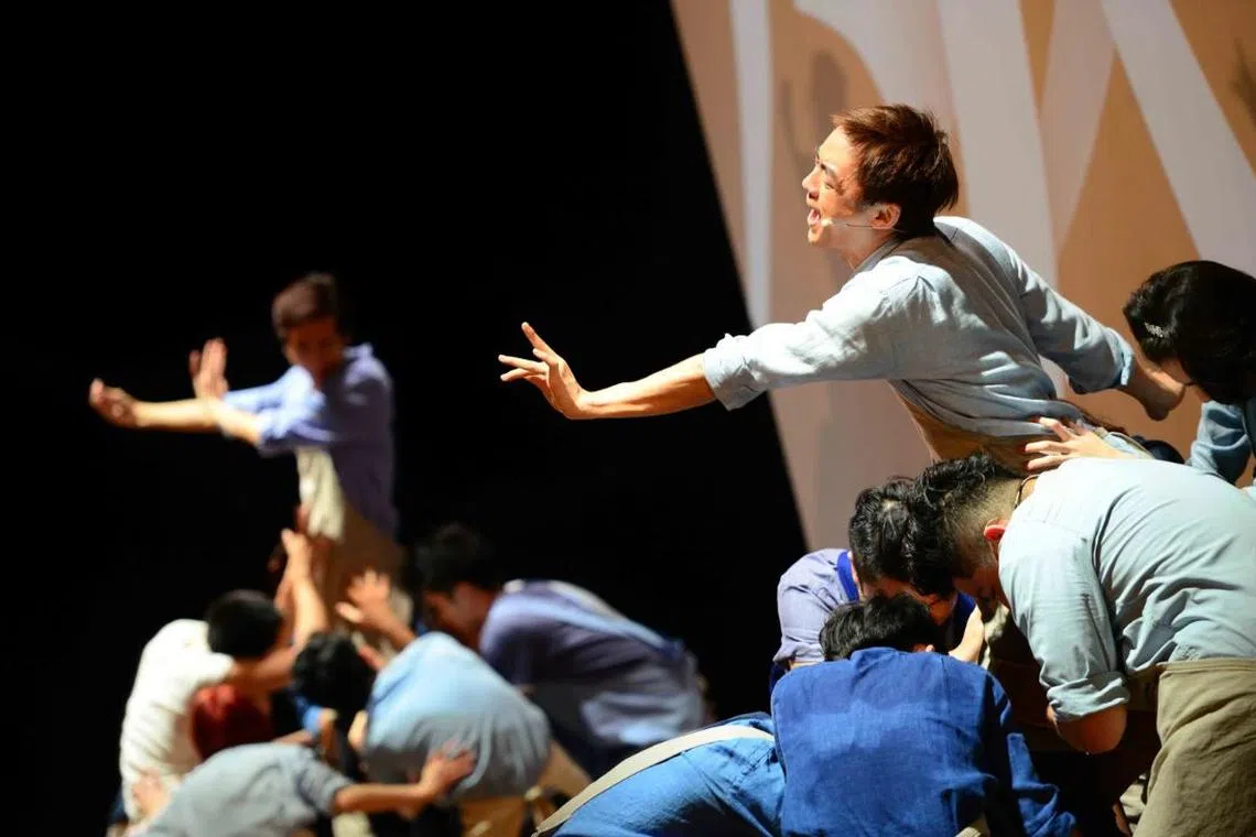 《梁祝的继承者们》2014年首演。（取自“非常林奕华”官网）