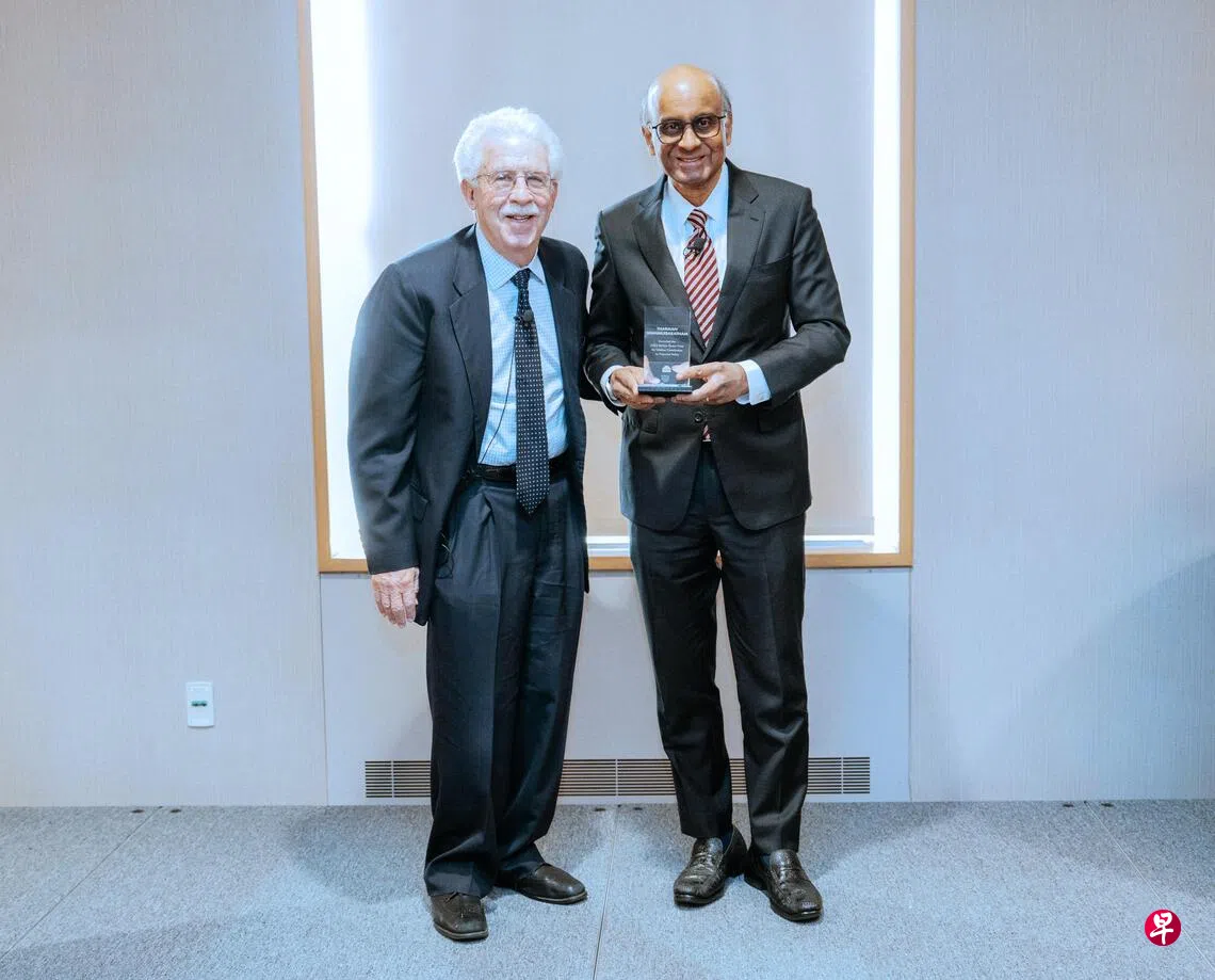 尚达曼总统吁先进经济体对财政政策做三项调整制定新财政契约| 联合早报