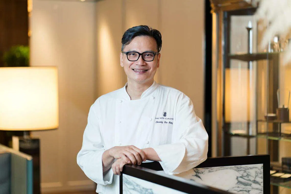 夏苑主厨张肇刚。（餐馆提供）