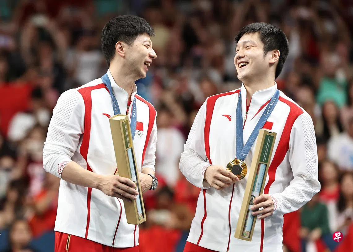 奥运会】金牌结束巴黎奥运之旅中国乒乓球名将马龙回应退役计划| 联合早报