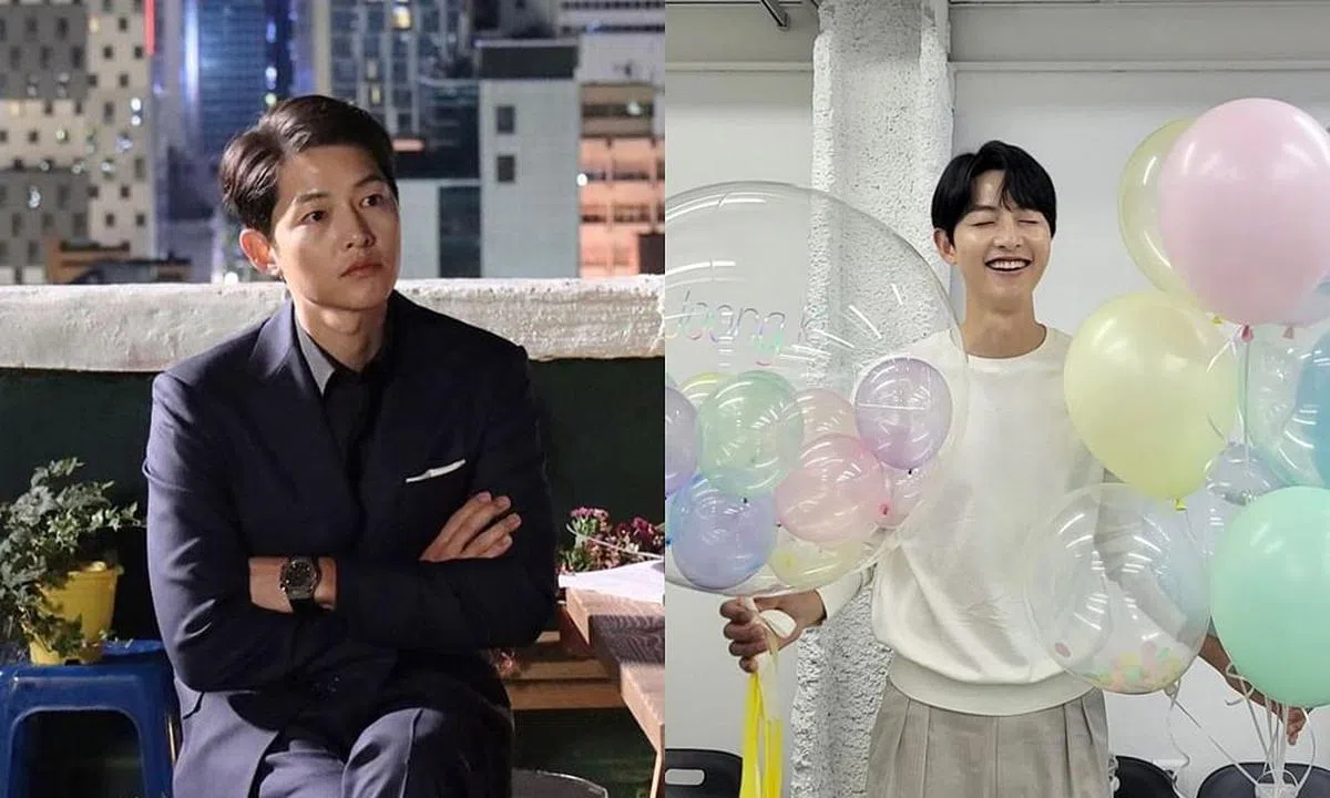 宋仲基退伍后人气依旧。（图/IG） 