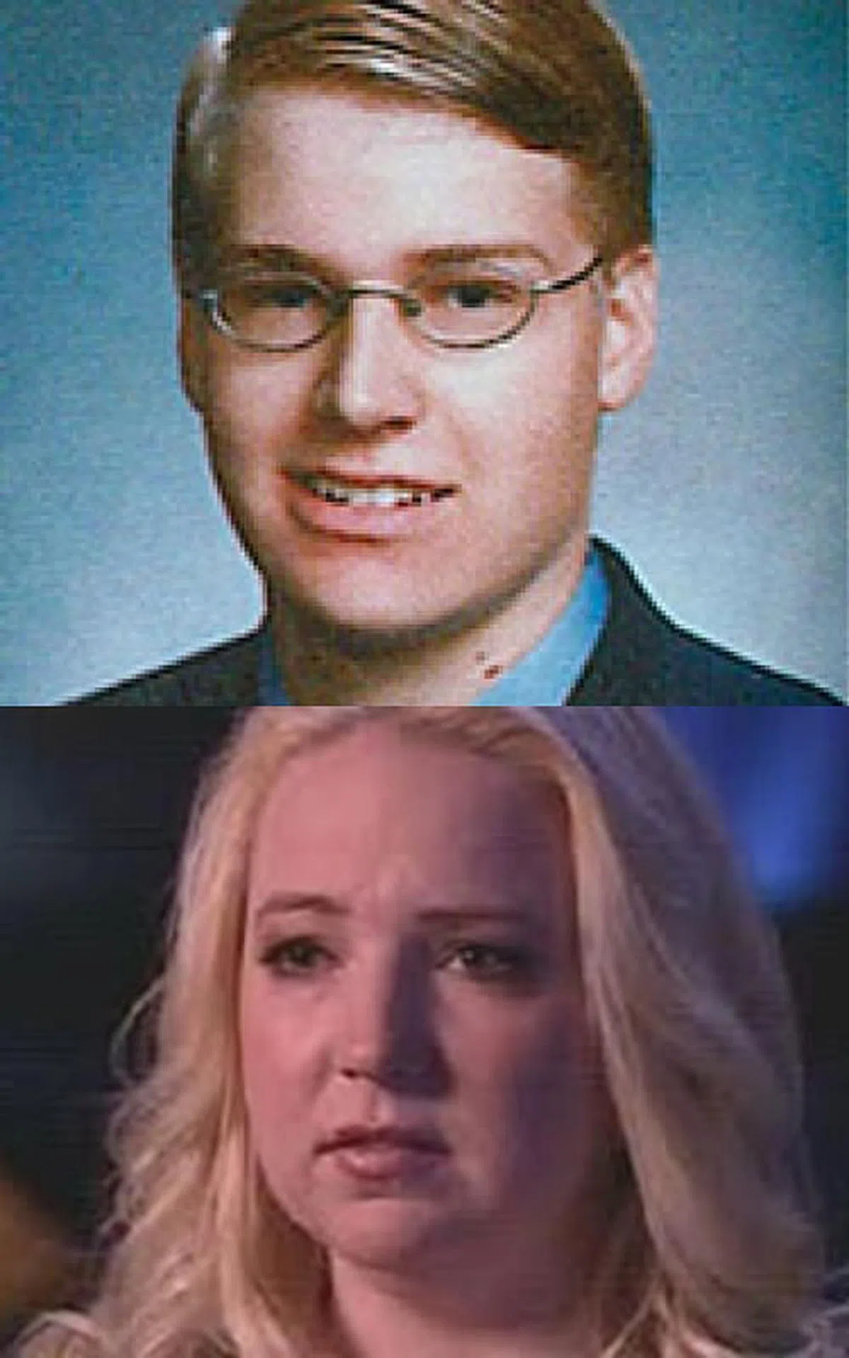 援交女特丽莎（下图）述说差点被马可夫（上图）杀害的始末。（互联网）