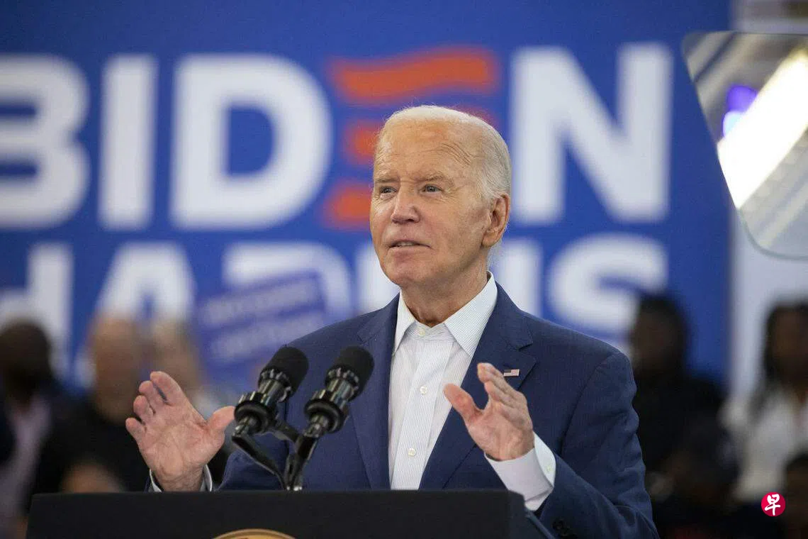 连任途上内外受压拜登赴摇摆州力挽狂澜| 联合早报