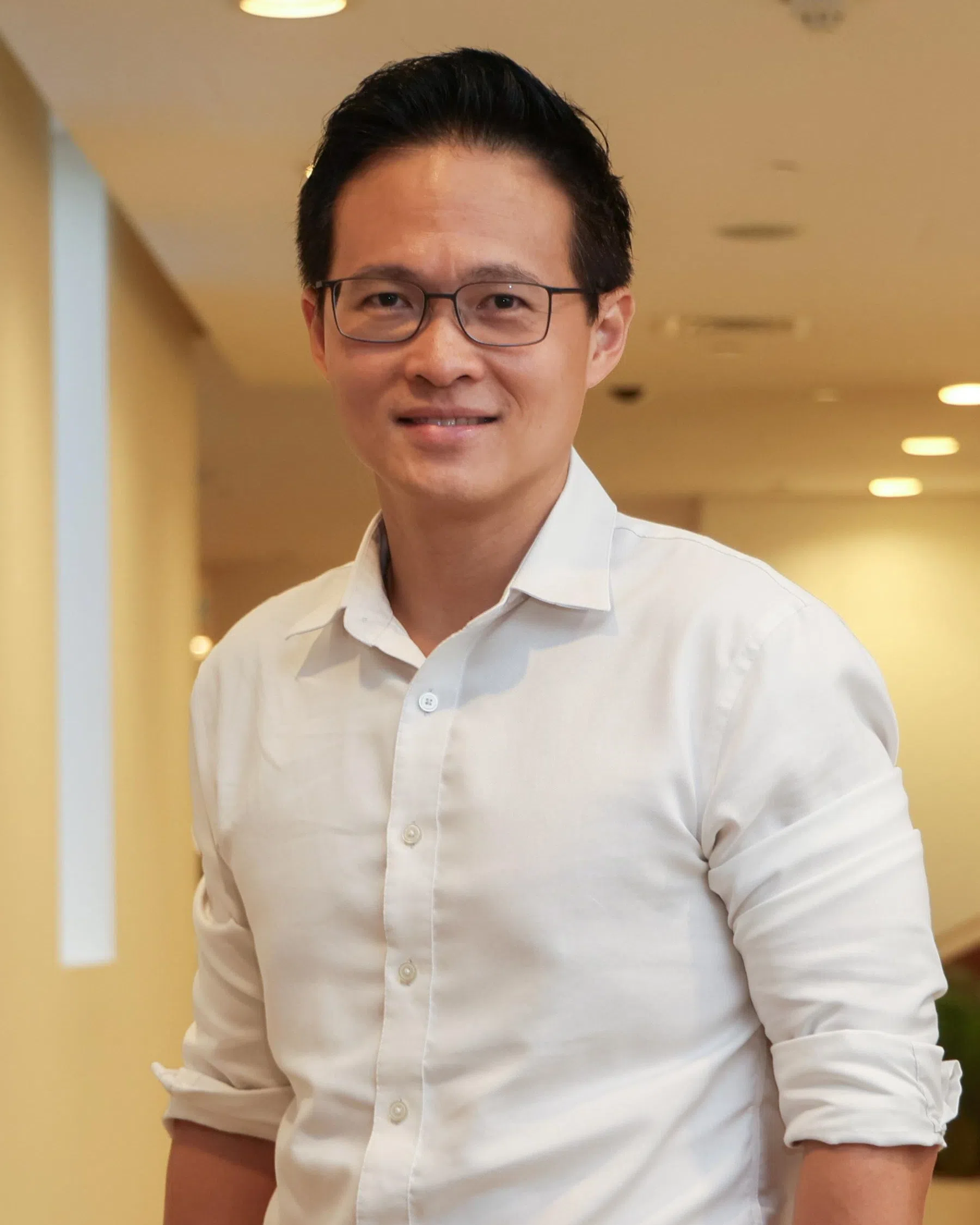 朱倍庆：工人往往会担忧如果请假去进修会失去收入。这次的前程培训补助相当慷慨，让工人在离岗受训时，还能在一定程度上照顾家庭，并且保障了工人的福祉。（卓祾祎摄）