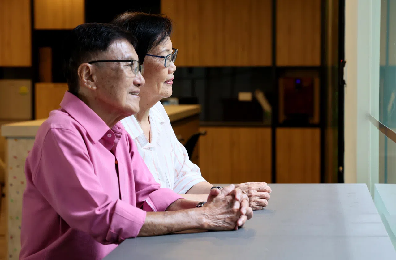 浪漫于谢亚杉和宋美莲而言就是彼此陪伴，给予对方时间，享受两个人在一起的时光。（龙国雄摄）