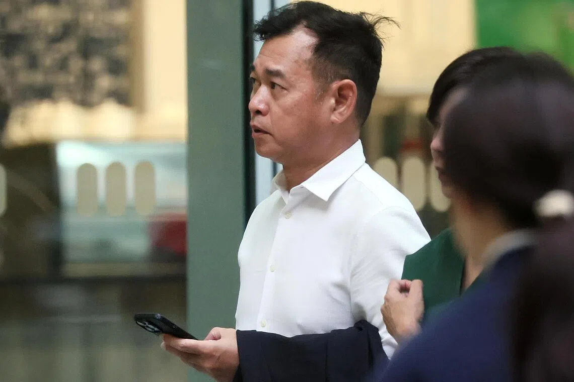 白朝荣在案发时是长成工程公司的董事。（档案照片）