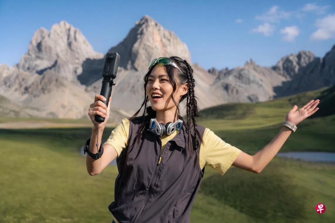 Insta360 X6有平面和360度两种拍照和录像模式。 （厂商提供）
