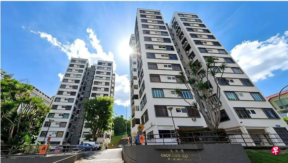 今年第二季，有买家购入位于第九区、地契从1973年算起的“乌节阁”（Orchard Court）一个单位。这个单位面积达1442平方英尺，最终以215万元的价格成交，尺价为1490元。 （取自99.co网站）