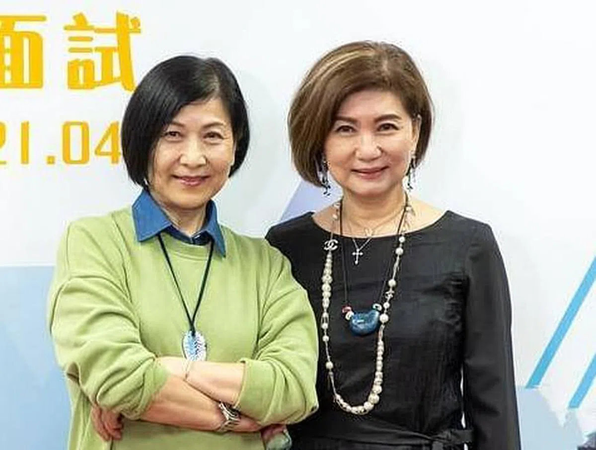 传TVB高层曾励珍（左）和乐易玲（右）与王祖蓝不和。（互联网）