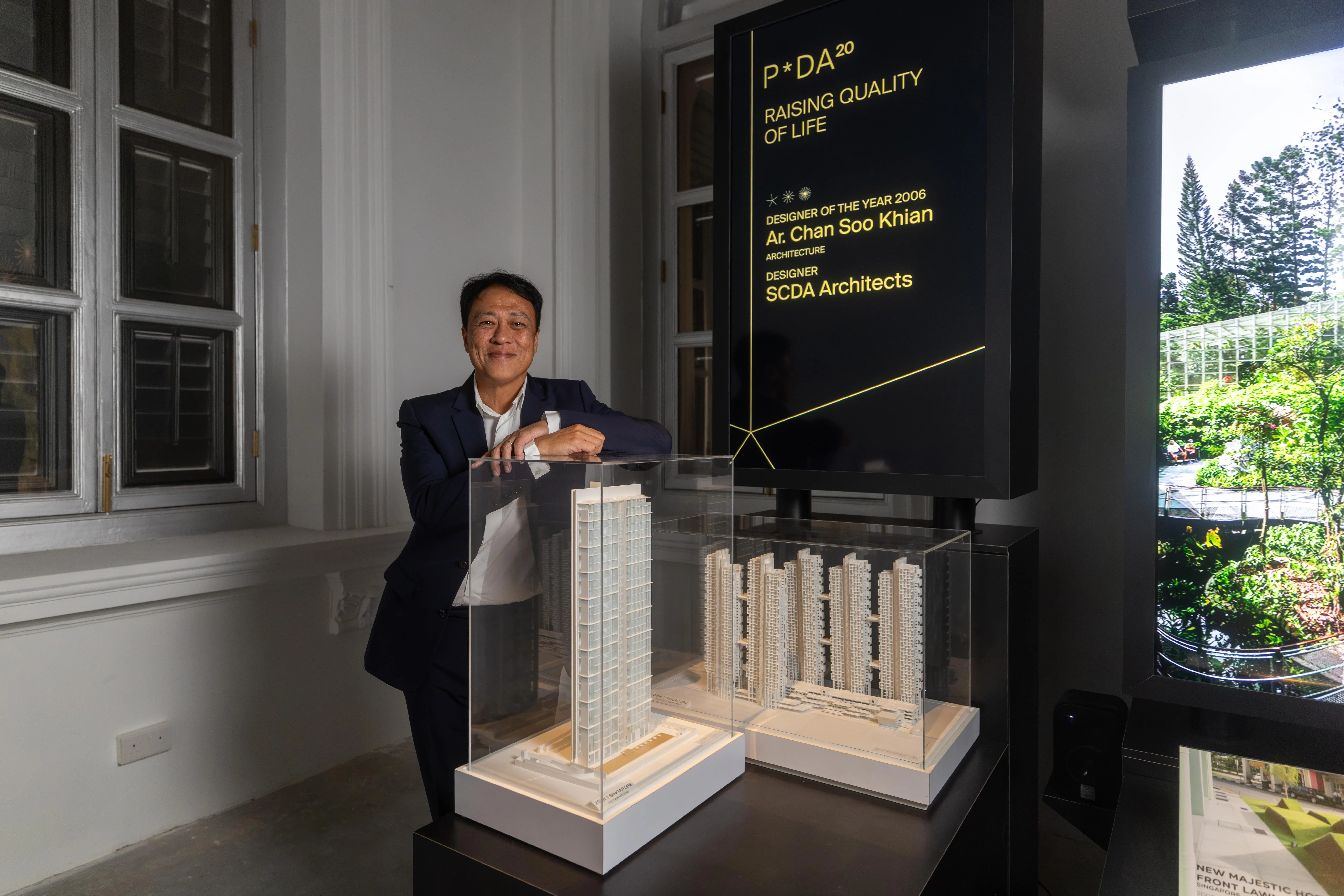 SCDA创办建筑师曾仕乾是第一届总统设计奖年度设计师。（吴先邦摄）
