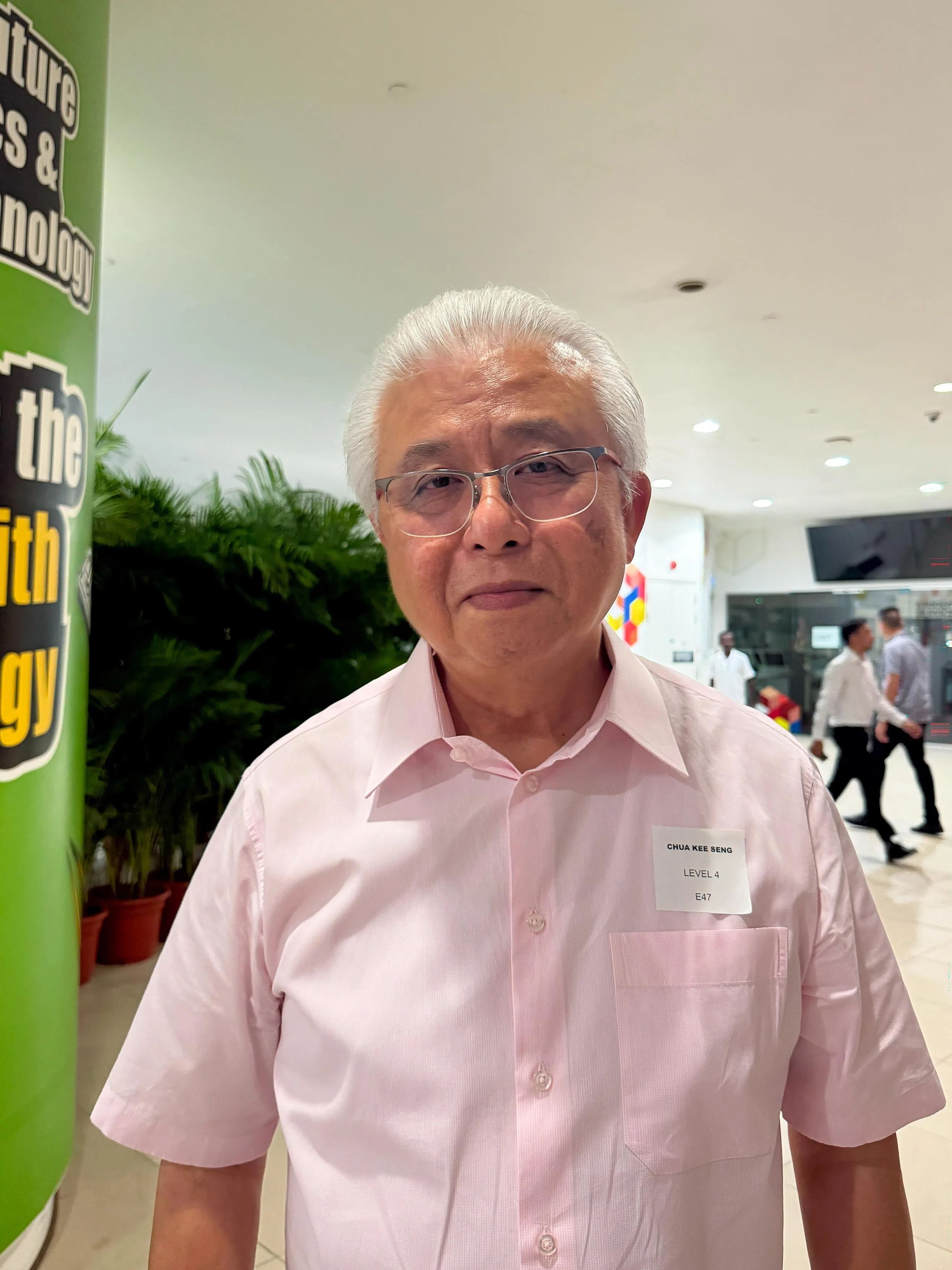 新加坡宗乡会馆联合总会会长蔡其生（林美玲摄）