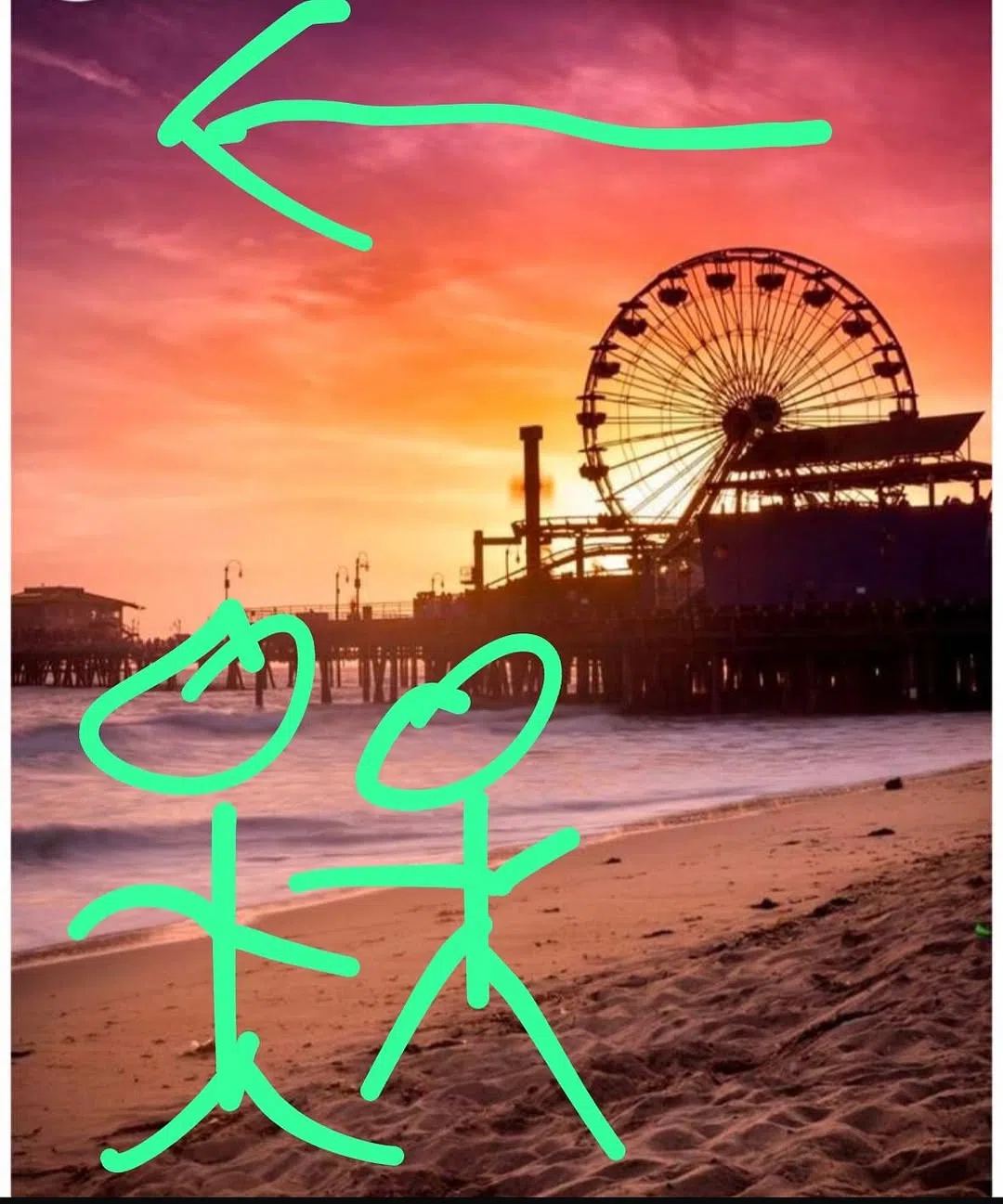 方力申在脸书公开结婚地点。（取自方力申脸书）