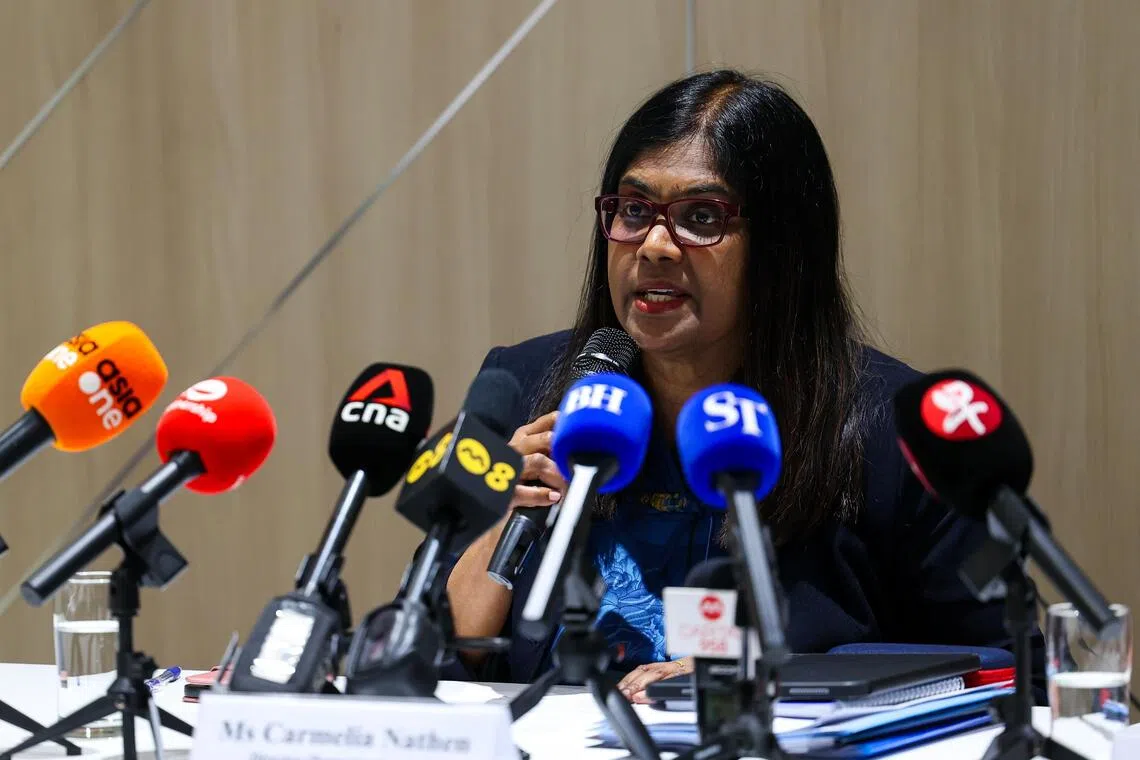 社会及家庭发展部保护处处长卡米拉说，热线来电已自动记录并转录在案件管理系统。当局认同仍有改进的地方，将继续加强安全程序、跨部门协调和协作，并投入资源提升儿童保护工作者与合作伙伴的能力。（林明顺摄）