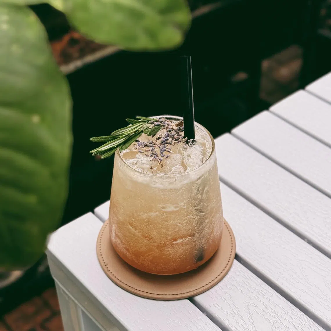 Botany新调制的鸡尾酒伯爵茶荔枝迷迭香。（餐馆提供）