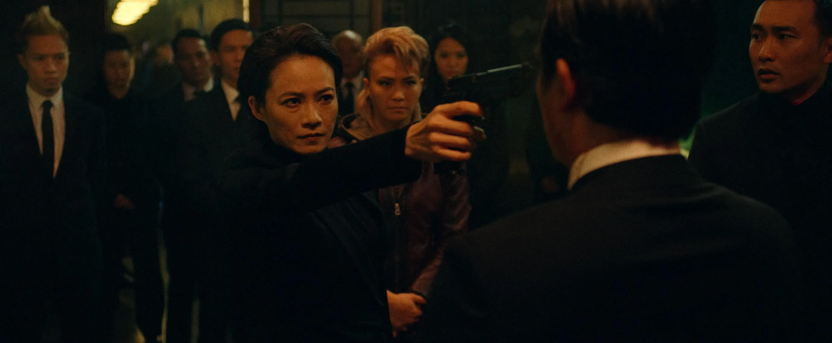 杨雁雁在片中展现酷飒和气场强大的一面。（Netflix提供）