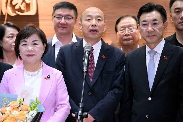 韩国瑜总结访美：美国强烈支持台湾民主
