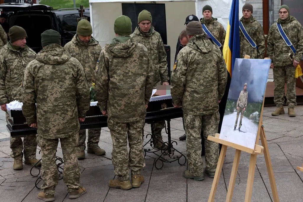 757名阵亡士兵遗体被送回乌克兰 最大规模之一
