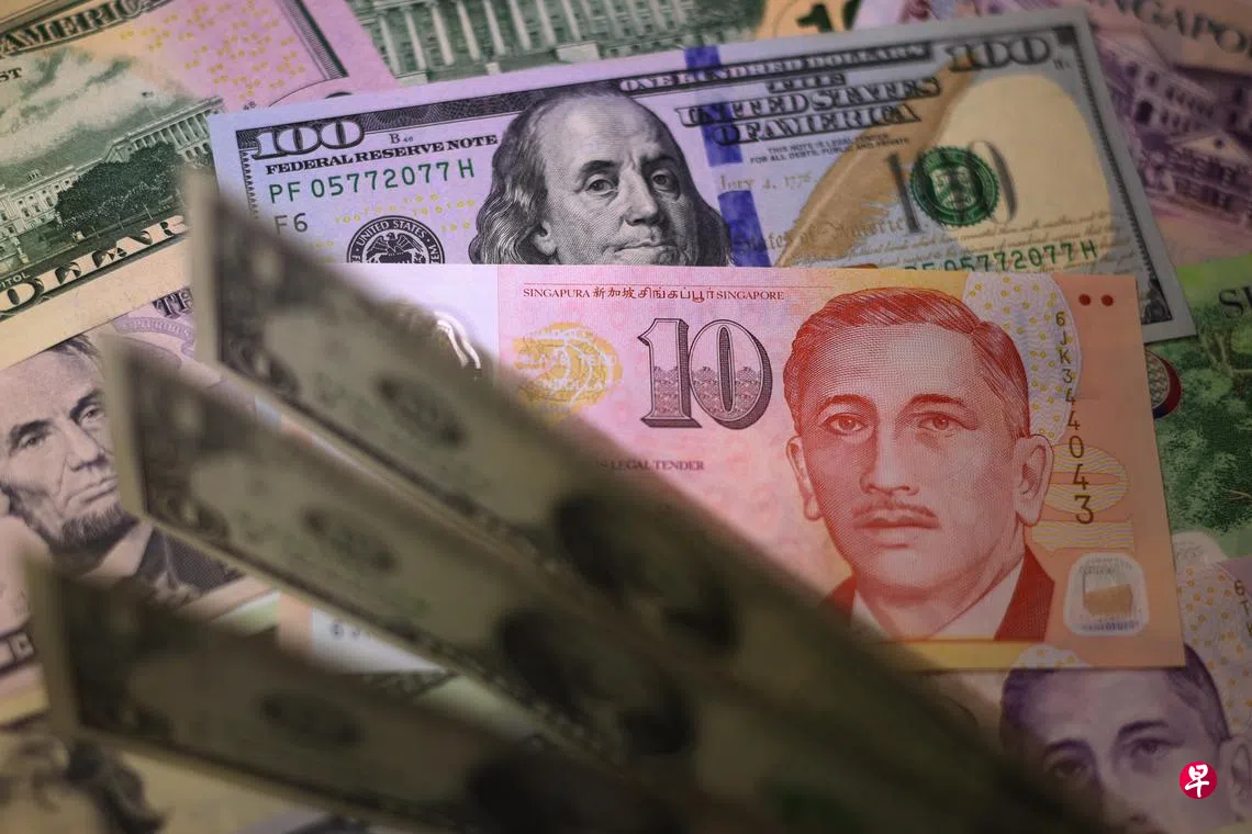 美元兑新元汇率本月涨1％ 至1美元兑1.2875新元| 联合早报