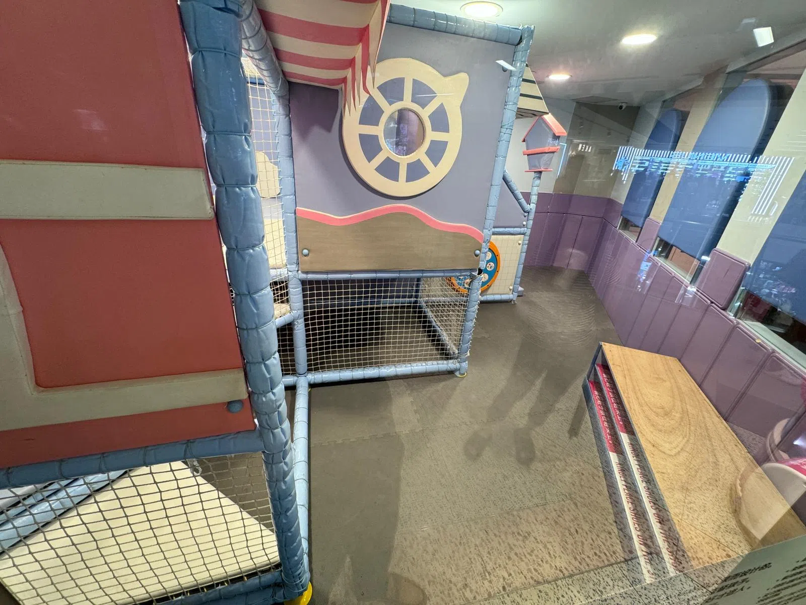 NEX购物中心内的美滋锅游乐房。（受访者提供）