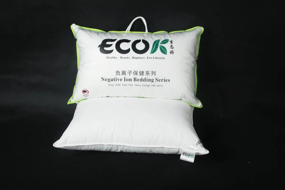 负离子枕头有助改善失眠和提升免疫力。（受访者提供）