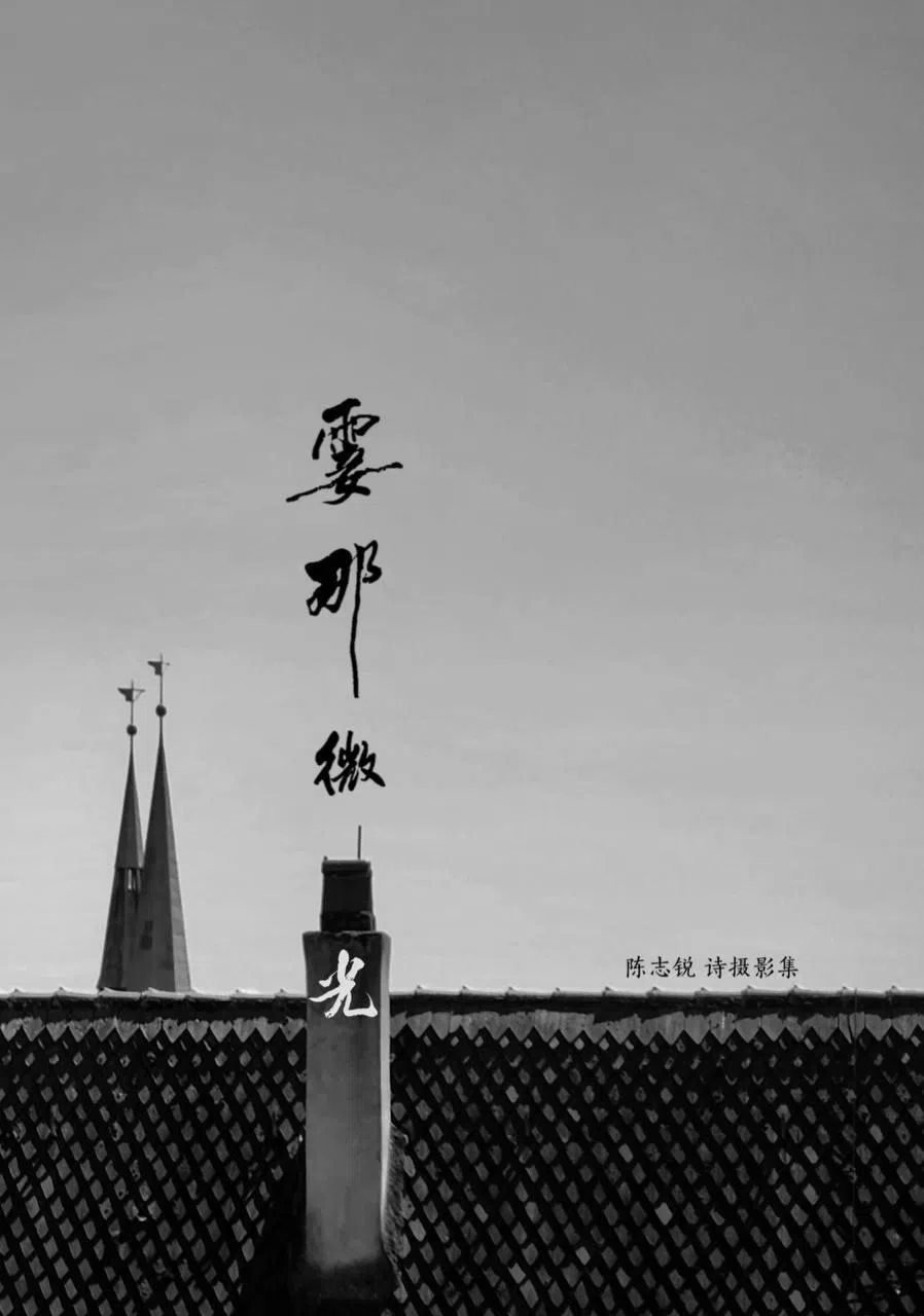 陈志锐的首部摄影诗集《霎那微光》。（城市阅读节）