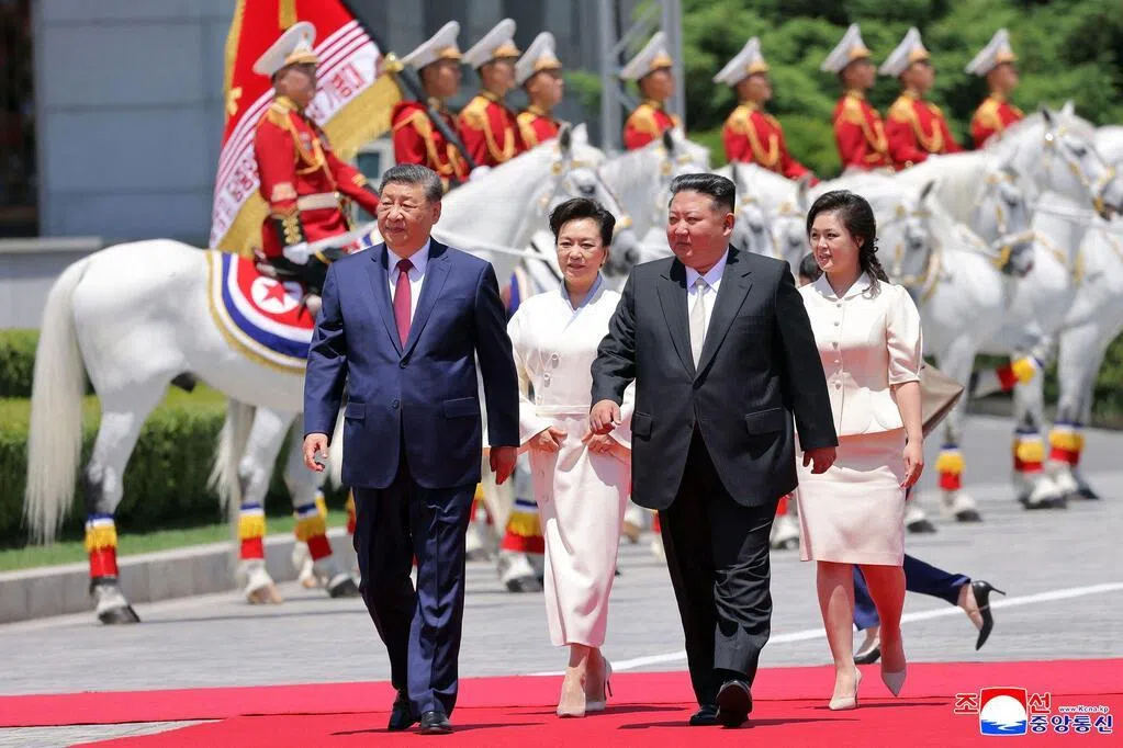 朝鲜官媒加版位 大力宣传习近平访朝消息