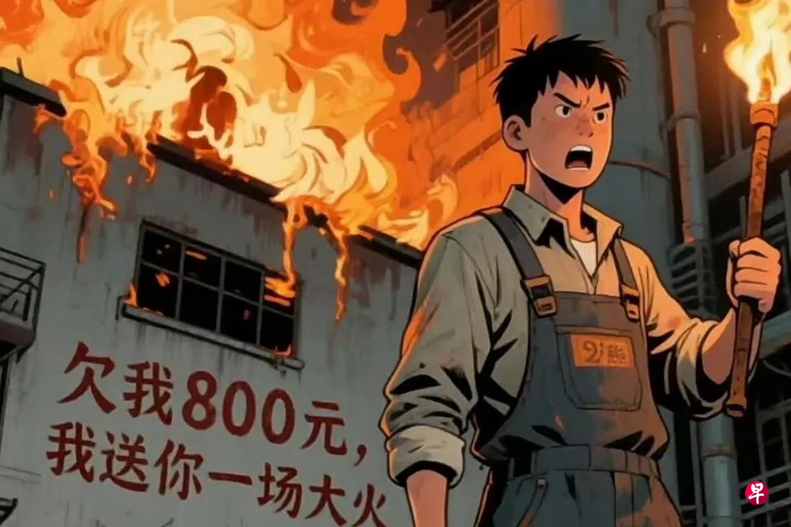 下午察：“800哥”放火烧厂的警钟| 联合早报