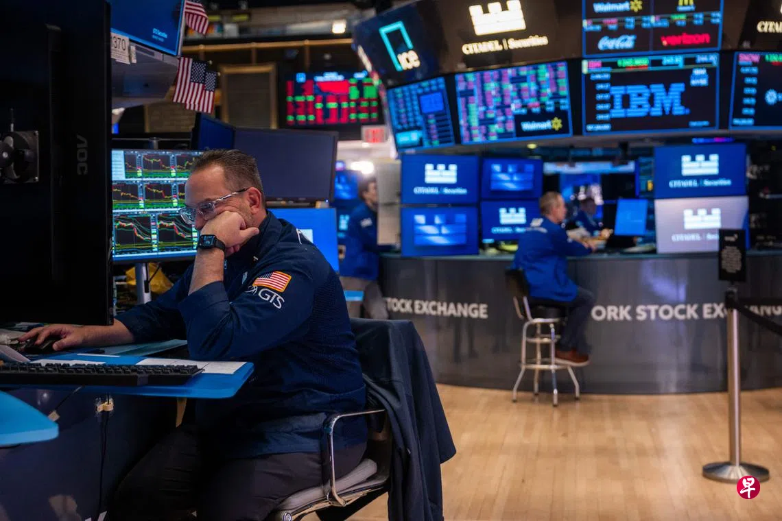 关税担忧等因素导致美股三天连跌| 联合早报