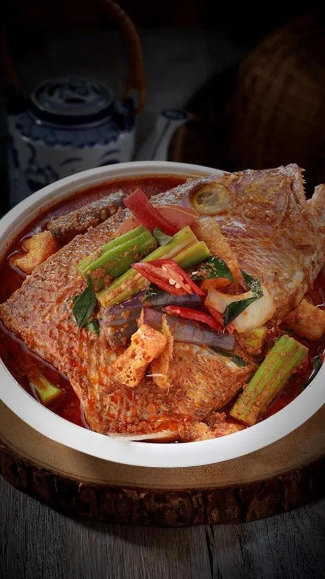 新瑞记的咖喱鱼头，味道丰富多层。（餐馆提供）