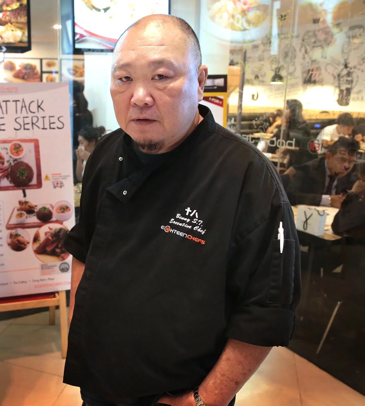 本地厨师司徒保华的起落人生故事，将被拍成影集。（档案照）