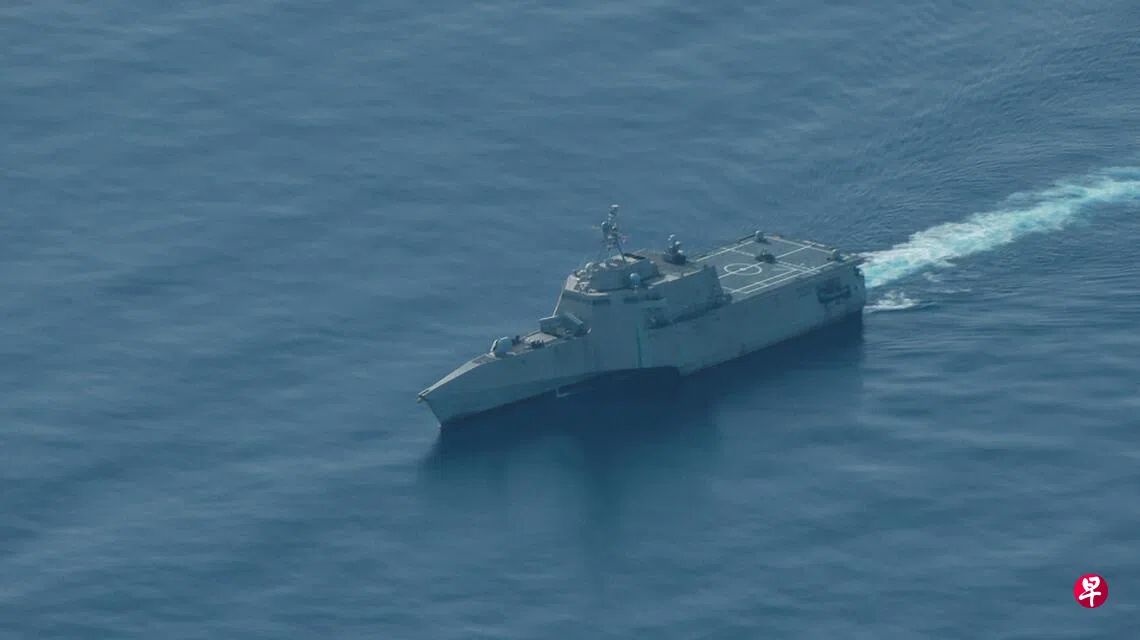 美军驱逐舰南中国海断电四天 战备压力受关注