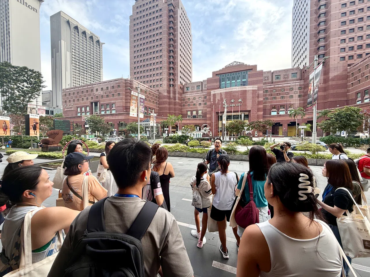 义安城在1950年以前曾是面积达72英亩的潮州人坟场“泰山亭”。（陈映蓁摄）