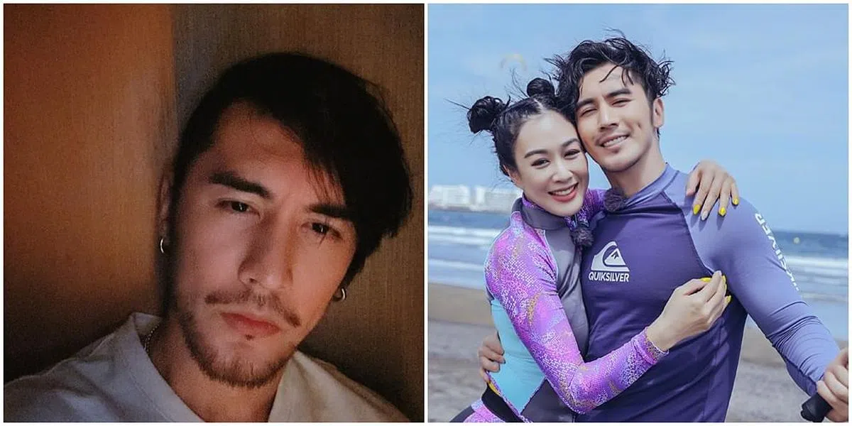 张伦硕与钟丽缇因恋爱真人秀节目《如果爱》而相识相恋。（图/微博）