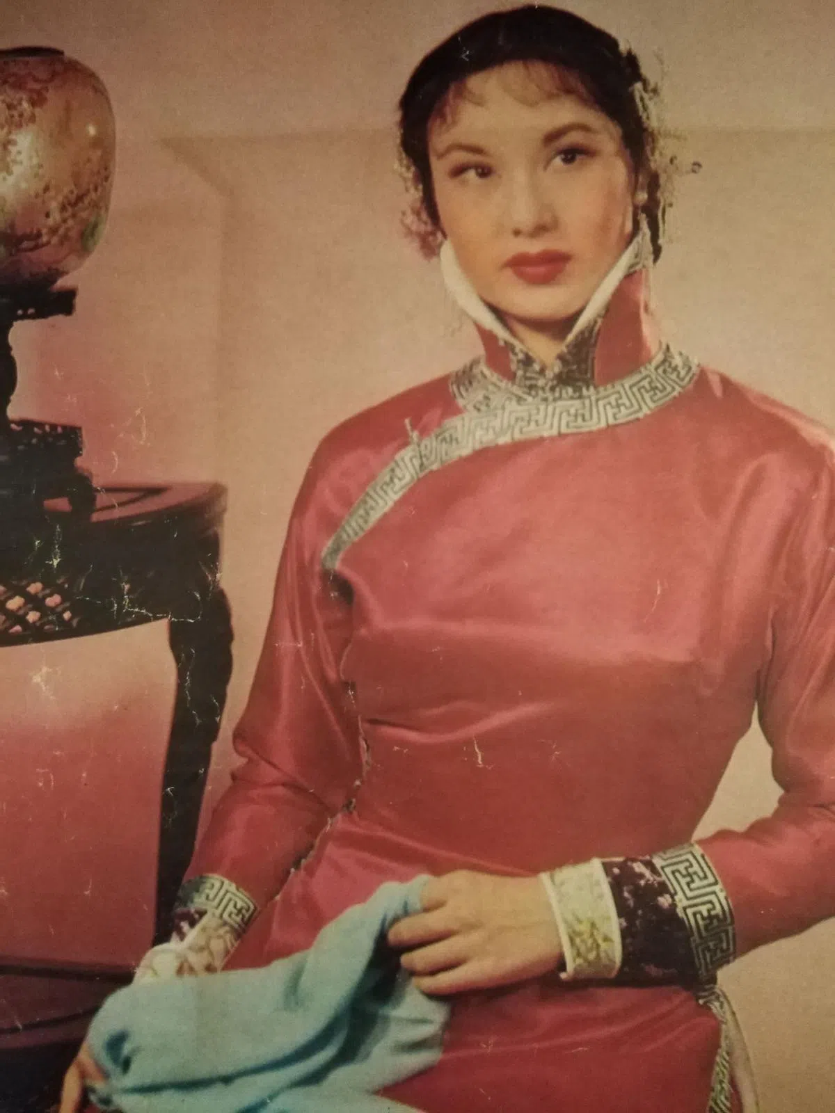 李丽华的小凤仙造型。（作者提供）