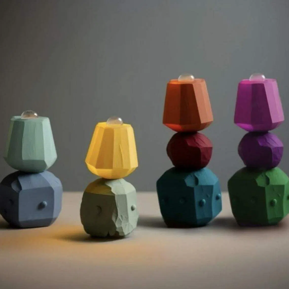 Bam Bam灯饰是否让你联想到小时候吃的肚脐饼？（Studio Snoop提供）