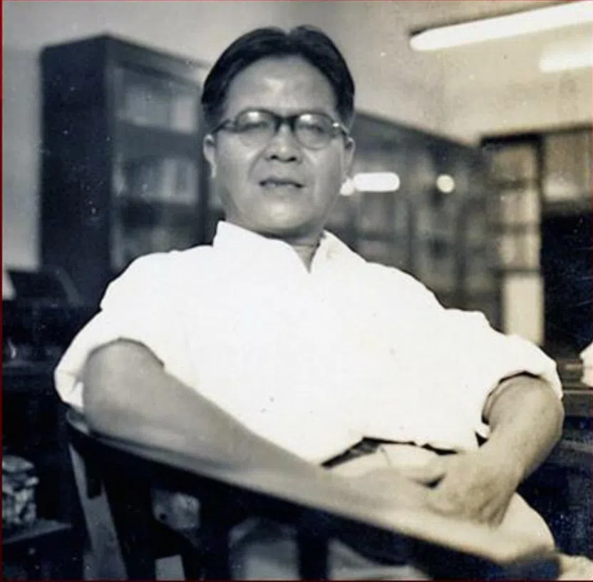 作家报人连士升1953年摄于新加坡（取自网络）