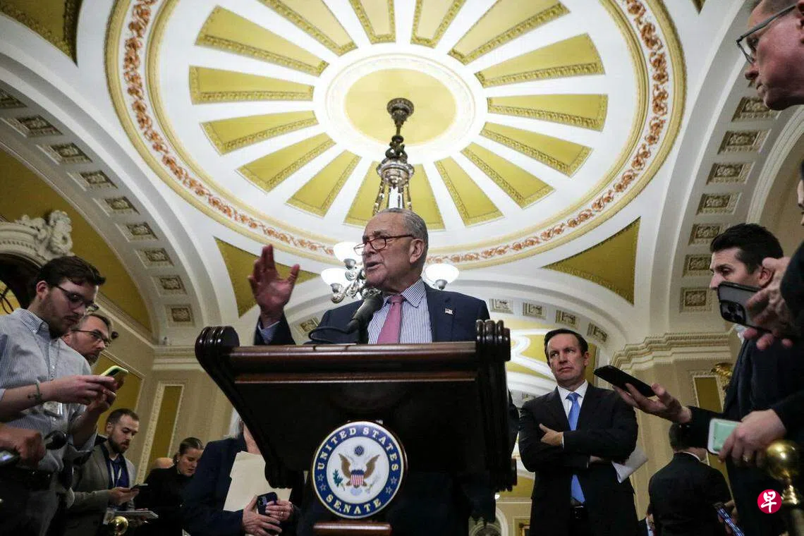 美国政府再次面临停摆风险| 联合早报