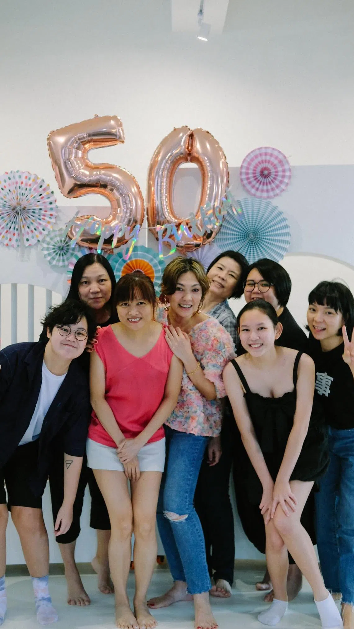 陈洁仪出道至今的工作团队几乎都是女生。（陈洁仪提供）