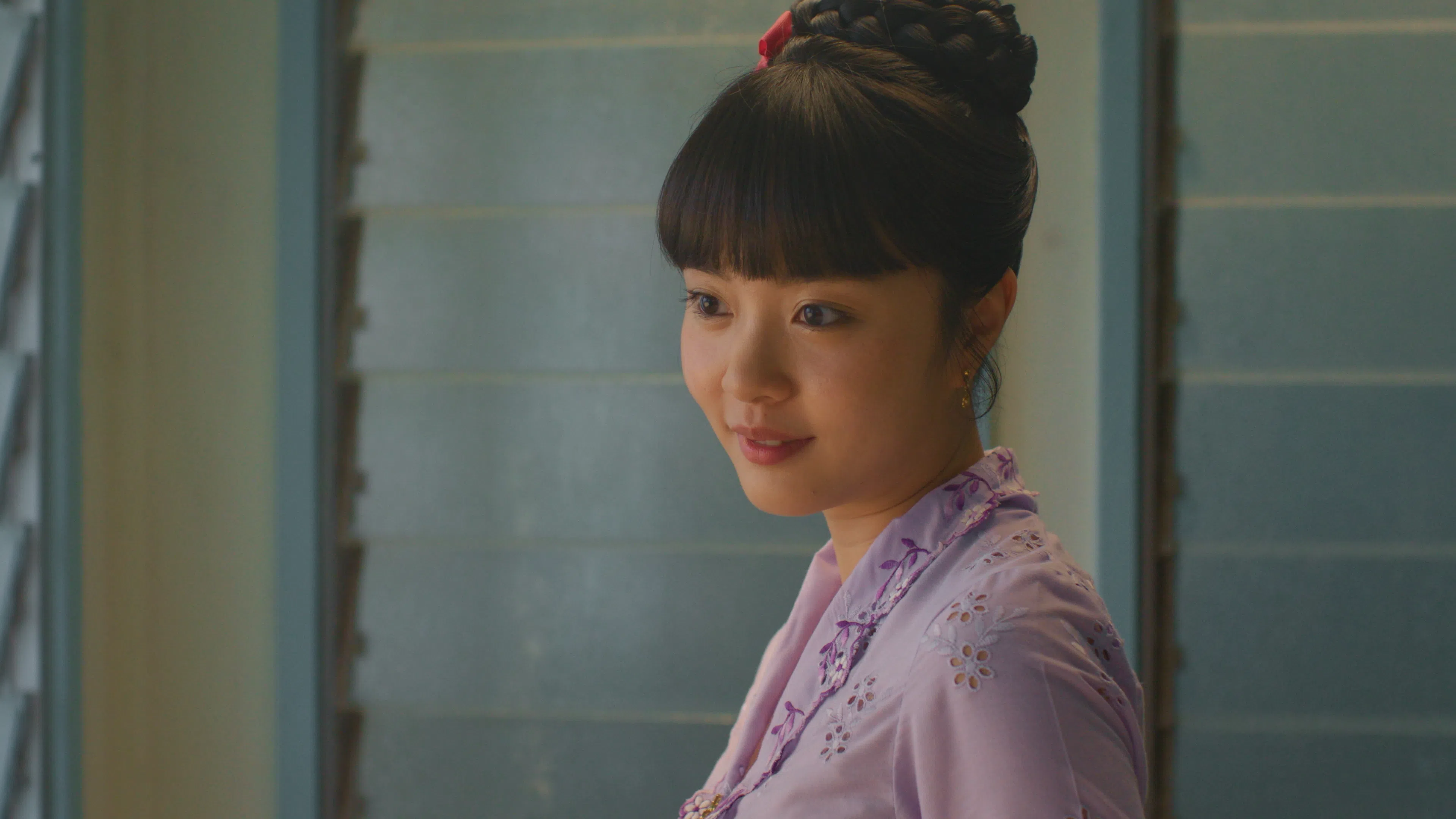 黄暄婷饰演的张安娜疯疯癫癫，很不好演。（新传媒提供）