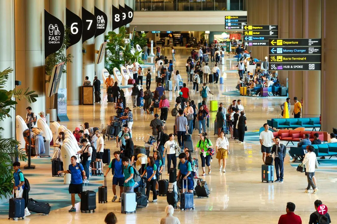 我国10月迎140万旅客人次韩国旅客增两成| 联合早报