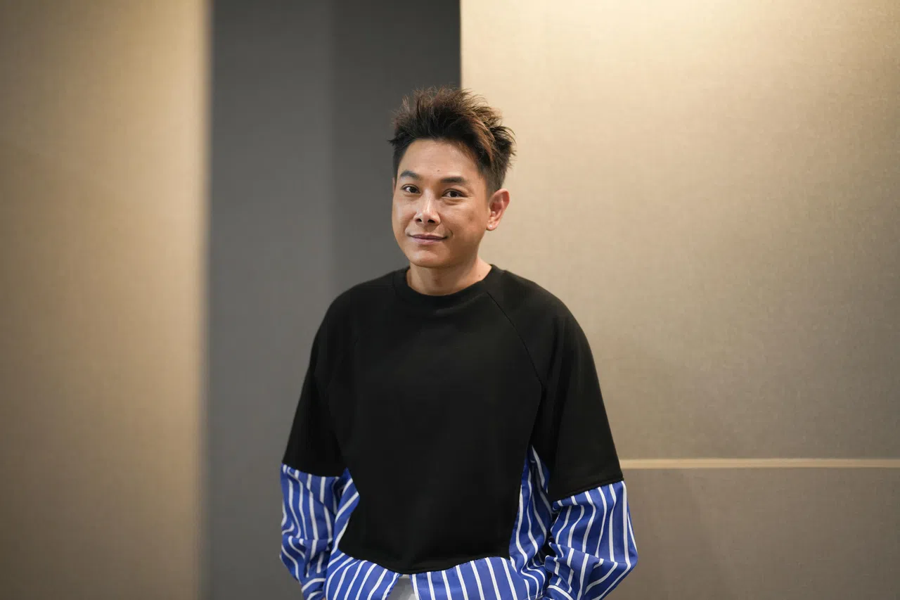 廖永谊想借自己的经历鼓励他人。（何家俊摄）