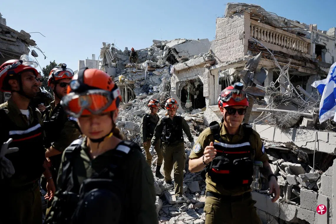 伊朗报复空袭以色列两大城市酿伤亡以：要让德黑兰陷火海| 联合早报