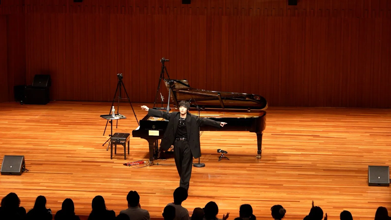 无论在音乐厅还是街头，Keichan坚持自己的音乐的生命在于“与观众互动”。（受访者提供）