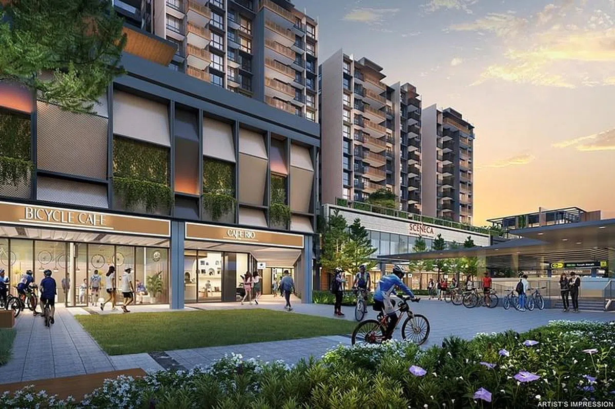 景乐坊的绿洲广场可让住户和公众进行各种户外活动。（图/商家提供）