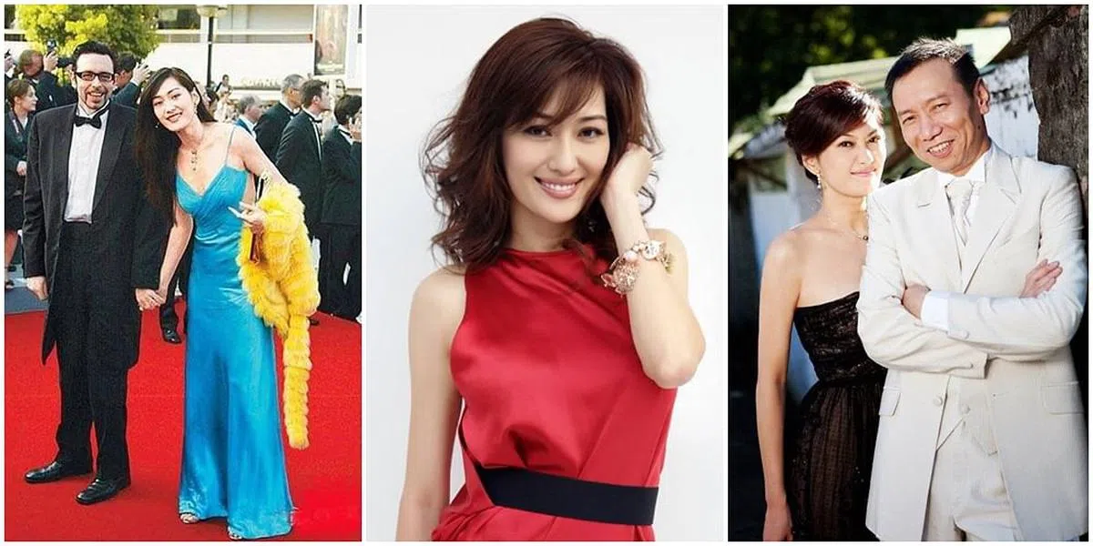 孟广美（中）曾遭交往4年多的意籍男友Corrado（左）诈骗。她2011年与中国大陆富豪吉增和结婚。（图/互联网）