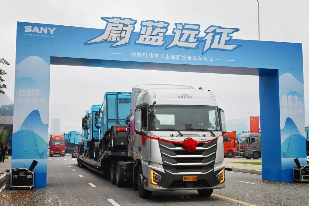 中国支持老旧营运货车更新为新能源重卡