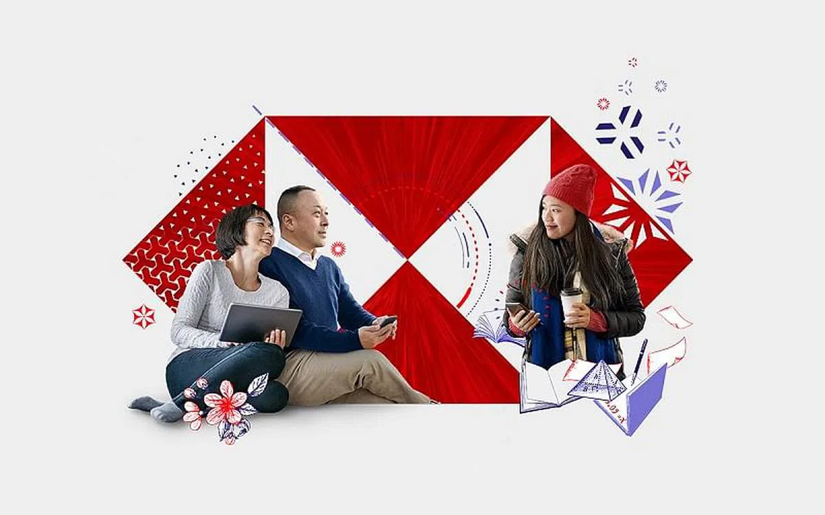 卓越理财客户帮子女开设户口，方便他们在国外留学使用多币种账户提款，或使用多币种借记卡付款。（图／商家提供）