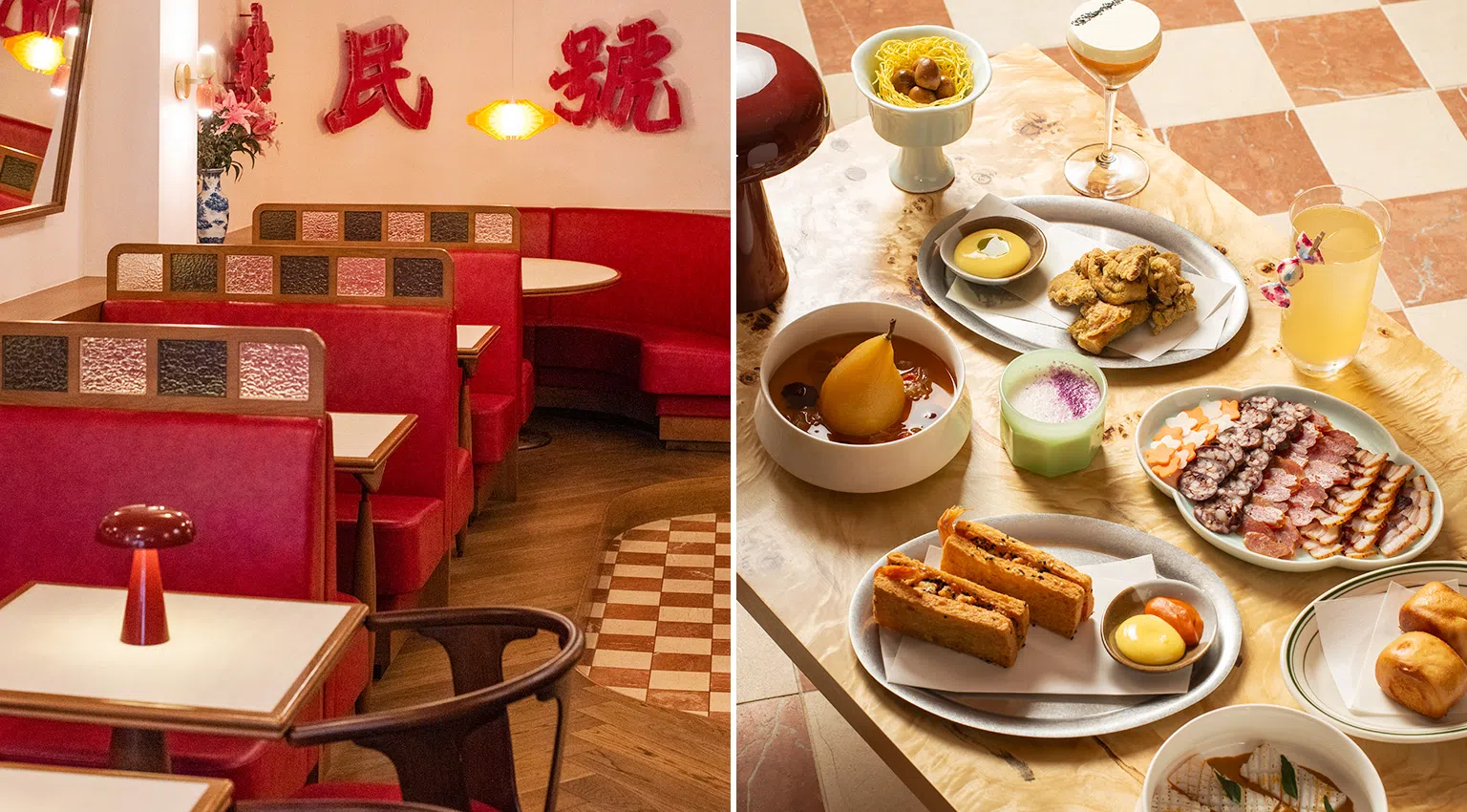 柔和的灯饰、复古的软装和经典的粤语歌，在建民号这家餐厅享受时光倒带和独特的港风美食。（图/香港旅游发展局提供）　